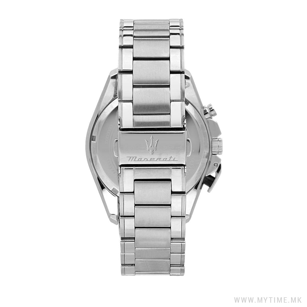  Shop Authentic Maserati Traguardo Chronograph Black Dial Silver Steel Strap Watch For Men - R8873612059 - Luxxuri
