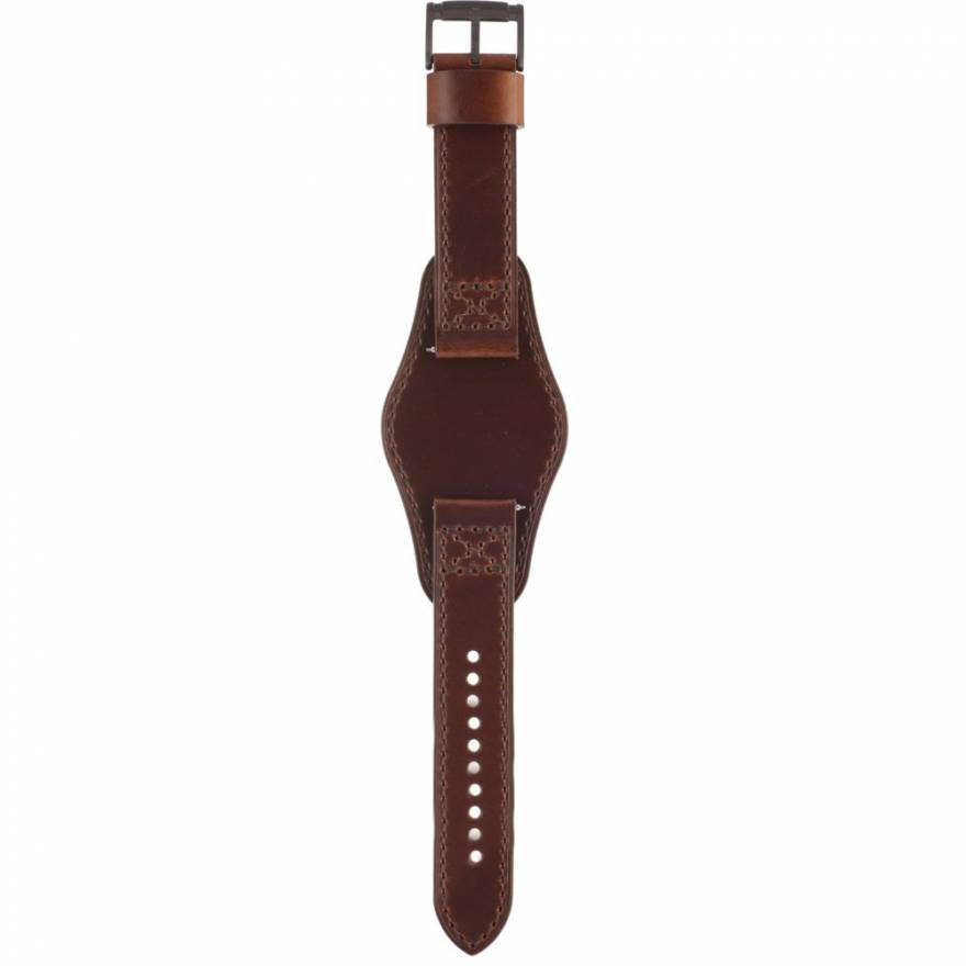  Shop Authentic Fossil Nate Chronograph Brown Dial Brown Leather Strap Watch for Men - JR1511 - Luxxuri