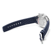  Shop Authentic IWC Aquatimer Chronograph Blue Dial Blue Rubber Strap Watch for Men - IW376711 - Luxxuri