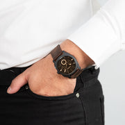  Shop Authentic Fossil Machine Flight Chronograph Brown Dial Brown Leather Strap Watch for Men - FS4656 - Luxxuri