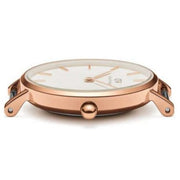  Shop Authentic Daniel Wellington Classic Petite White Dial Rose Gold Mesh Bracelet Watch For Women - DW00100219 - Luxxuri