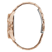  Shop Authentic Guess Frontier Diamonds Rose Gold Dial Rose Gold Steel Strap Watch For Women - W1156L3 - Luxxuri