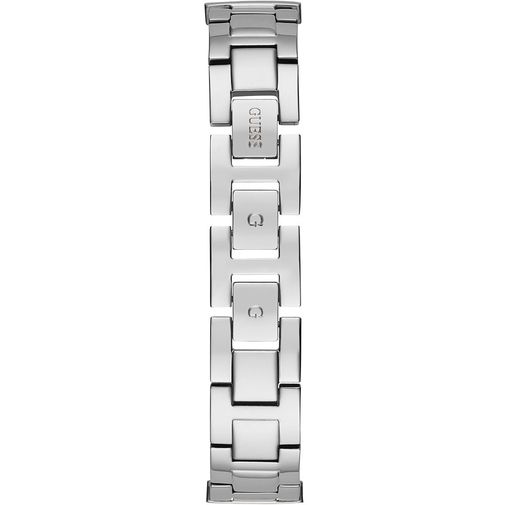  Shop Authentic Guess Gala Diamonds Silver Dial Silver Steel Strap Watch for Women - GW0401L1 - Luxxuri