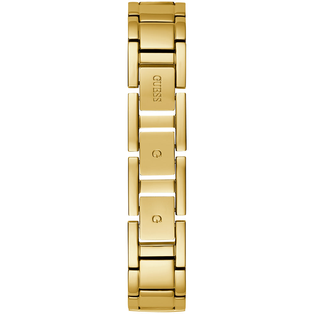  Shop Authentic Guess Quartz White Dial Gold Steel Strap Watch For Women - W1152L2 - Luxxuri