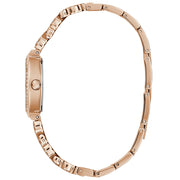  Shop Authentic Guess Crystal Clear Rose Gold Dial Rose Gold Steel Strap Watch for Women - GW0470L3 - Luxxuri