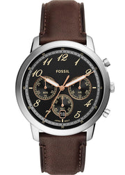  Shop Authentic Fossil Neutra Chronograph Black Dial Brown Leather Strap Watch for Men - FS6024 - Luxxuri