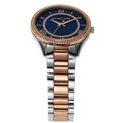  Shop Authentic Michael Kors Lauryn Three-Hand Blue Dial Two Tone Steel Strap Watch for Women - MK4738 - Luxxuri