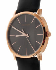  Shop Authentic Calvin Klein Posh Black Dial Black Leather Strap Watch for Men - K8Q316C3 - Luxxuri