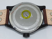  Shop Authentic Hugo Boss Aeroliner Maxx Black Dial Brown Leather Strap Watch For Men - 1513079 - Luxxuri