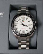  Shop Authentic Tag Heuer Formula 1 White Dial Watch for Men - WAZ1111.BA0875 - Luxxuri