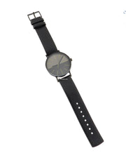  Shop Authentic Calvin Klein Boost Black Dial Black Leather Strap Watch for Men - K7Y214CL - Luxxuri