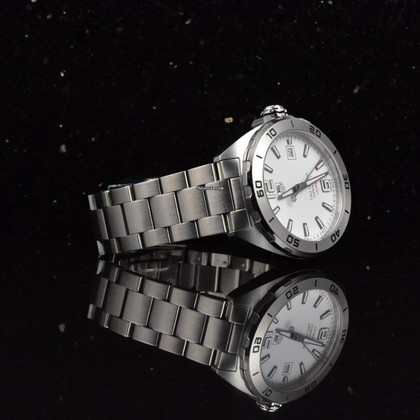  Shop Authentic Tag Heuer Formula 1 White Dial Watch for Men - WAZ2114.BA0875 - Luxxuri