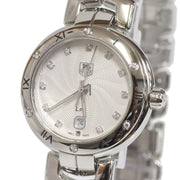  Shop Authentic Tag Heuer Link Diamonds Silver Dial Silver Steel Strap Watch for Women - WAT1413.BA0954 - Luxxuri