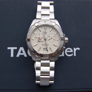  Shop Authentic Tag Heuer Aquaracer White Dial Watch for Men - WAY111Y.BA0928 - Luxxuri