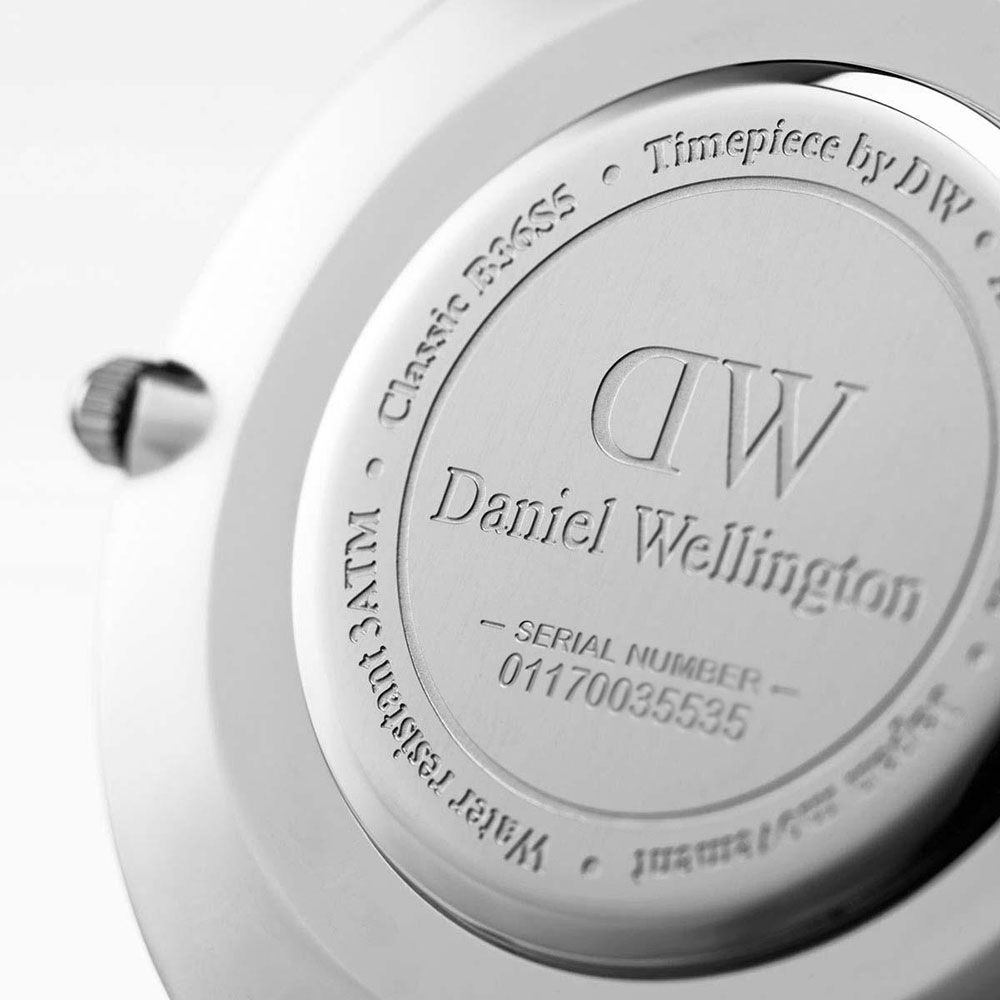  Shop Authentic Daniel Wellington Classic Glasgow White Dial Two Tone NATO Strap Watch For Men - DW00100018 - Luxxuri