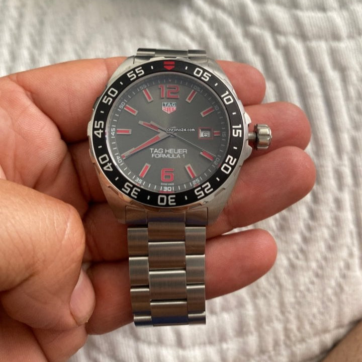  Shop Authentic Tag Heuer Formula 1 Anthracite Dial Watch for Men - WAZ1018.BA0842 - Luxxuri
