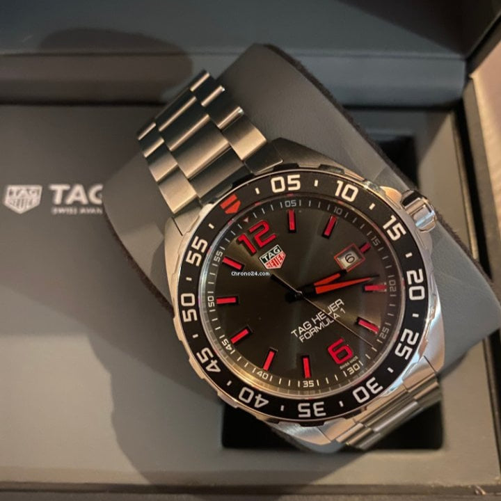  Shop Authentic Tag Heuer Formula 1 Anthracite Dial Watch for Men - WAZ1018.BA0842 - Luxxuri