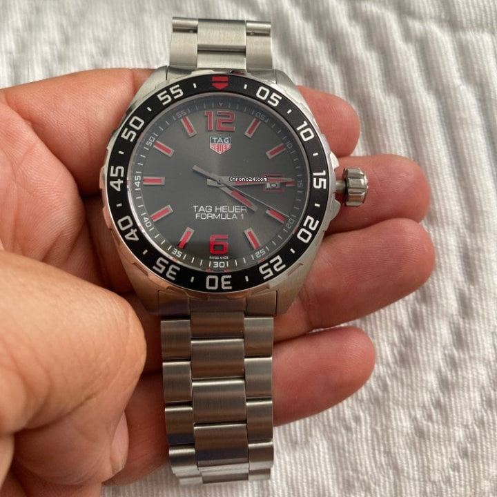  Shop Authentic Tag Heuer Formula 1 Anthracite Dial Watch for Men - WAZ1018.BA0842 - Luxxuri