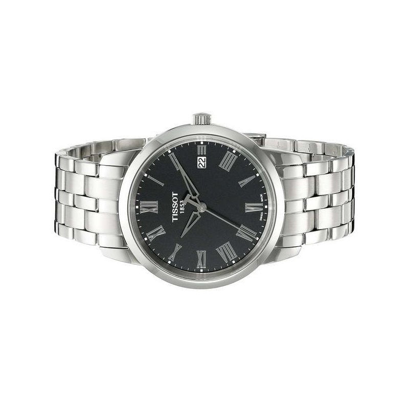  Shop Authentic Tissot T Classic Dream Black Dial Silver Steel Strap Watch for Men - T033.410.11.053.01 - Luxxuri