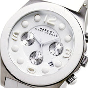 Shop Authentic Marc Jacobs Pelly White Dial White Silicone Strap Watch for Women - MBM2565 - Luxxuri