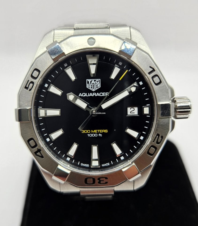  Shop Authentic Tag Heuer Aquaracer Black Dial Watch for Men - WBD1110.BA0928 - Luxxuri
