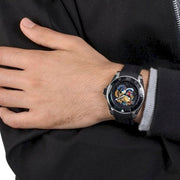  Shop Authentic Gucci Dive Tiger Black Dial Black Rubber Strap Watch For Men - YA136318 - Luxxuri