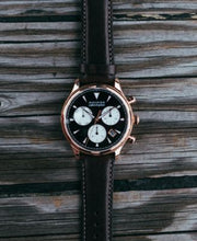  Shop Authentic Movado Heritage Calendoplan Chronograph Black Dial Brown Leather Strap Watch for Men - 3650021 - Luxxuri