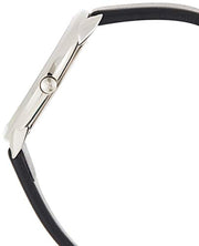  Shop Authentic Calvin Klein Minimal Black Dial Black Leather Strap Watch for Men - K3M211C3 - Luxxuri