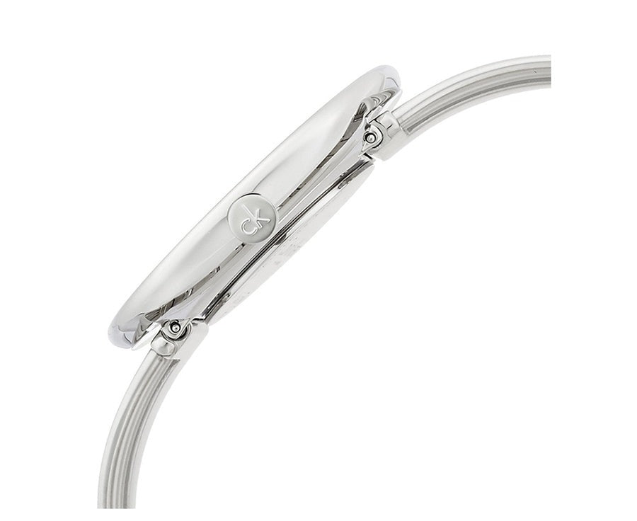  Shop Authentic Calvin Klein Drift Black Dial Silver Steel Strap Watch for Women - K6S2N111 - Luxxuri