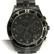 Shop Authentic Marc Jacobs Blade Chronograph Black Dial Black Steel Strap Watch for Women - MBM3083 - Luxxuri