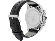  Shop Authentic Hugo Boss Ikon Grey Dial Black Leather Strap Watch for Men - 1513177 - Luxxuri