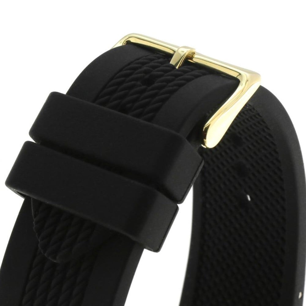  Shop Authentic Guess Delta Black Dial Black Rubber Strap Watch for Men - GW0051G2 - Luxxuri