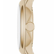  Shop Authentic Burberry The Classic Champagne Gold Dial Brown Leather Strap Watch for Women - BU10101 - Luxxuri