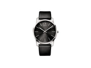  Shop Authentic Calvin Klein City Black Dial Black Leather Strap Watch for Men - K2G21107 - Luxxuri