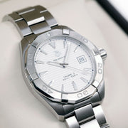 Shop Authentic Tag Heuer Aquaracer White Dial Watch for Men - WAY2111.BA0928 - Luxxuri