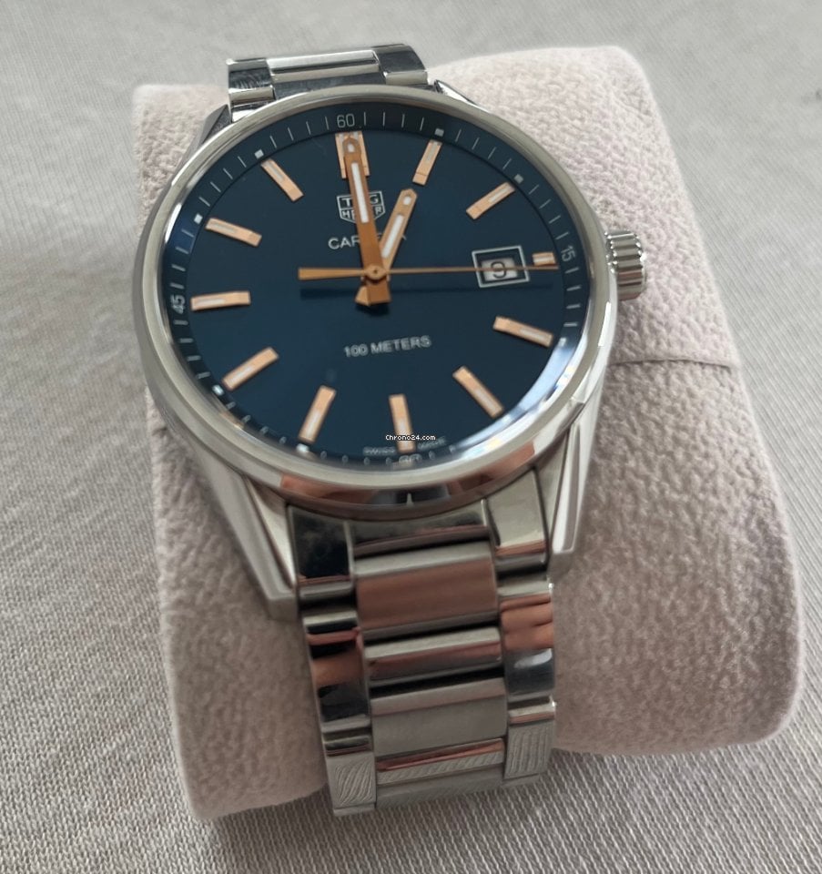  Shop Authentic Tag Heuer Carrera Blue Dial Watch for Women - WAR1112.BA0601 - Luxxuri
