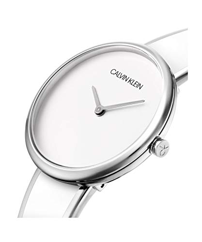  Shop Authentic Calvin Klein Seduce White Dial Two Tone Steel Strap Watch for Women - K4E2N116 - Luxxuri