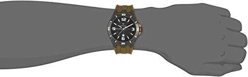  Shop Authentic Tommy Hilfiger Drew Black Dial Green Rubber Strap Watch for Men - 1791065 - Luxxuri