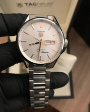  Shop Authentic Tag Heuer Carrera White Dial Watch for Men - WAR201D.BA0723 - Luxxuri