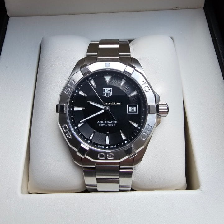  Shop Authentic Tag Heuer Aquaracer Black Dial Watch for Men - WAY1110.BA0928 - Luxxuri