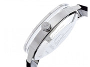  Shop Authentic Calvin Klein Minimal Black Dial Black Leather Strap Watch for Women - K7622107 - Luxxuri