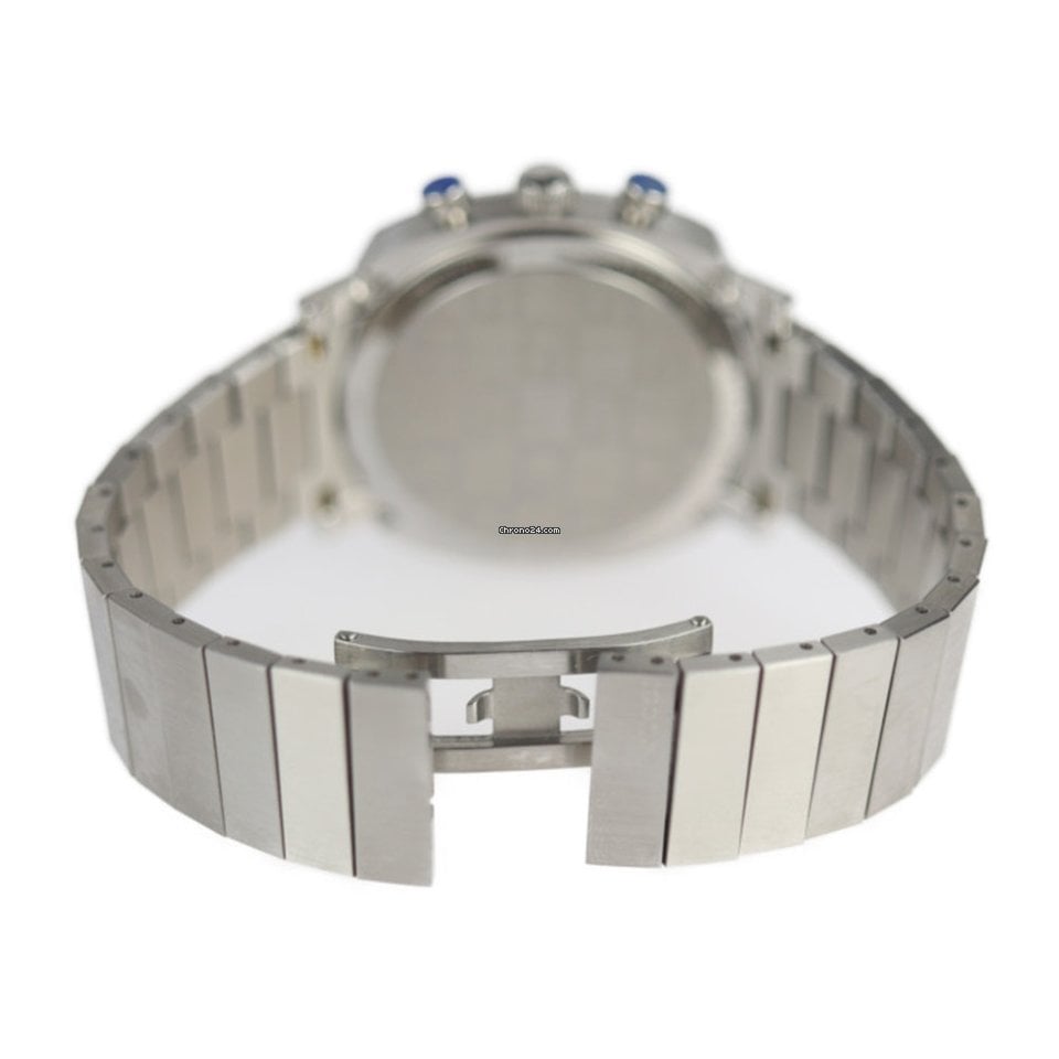  Shop Authentic Gucci Grip Collection Quartz Silver Dial Silver Steel Strap Watch For Men - YA157302 - Luxxuri
