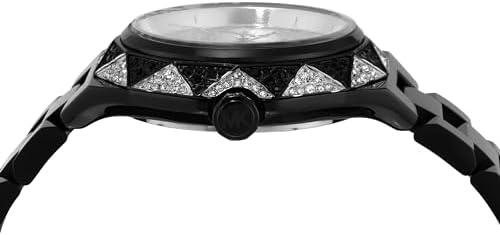  Shop Authentic Michael Kors Raquel Three Hand Silver Dial Black Steel Strap Watch For Women - MK4692 - Luxxuri