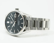  Shop Authentic Tag Heuer Carrera Automatic Black Dial Silver Steel Strap Watch for Men - WAR211A.BA0782 - Luxxuri
