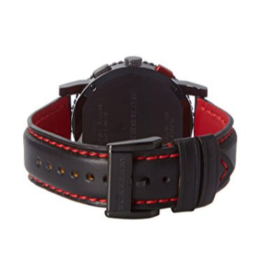  Shop Authentic Burberry City Chronograph Black Dial Black Leather Strap Watch for Men - BU9803 - Luxxuri