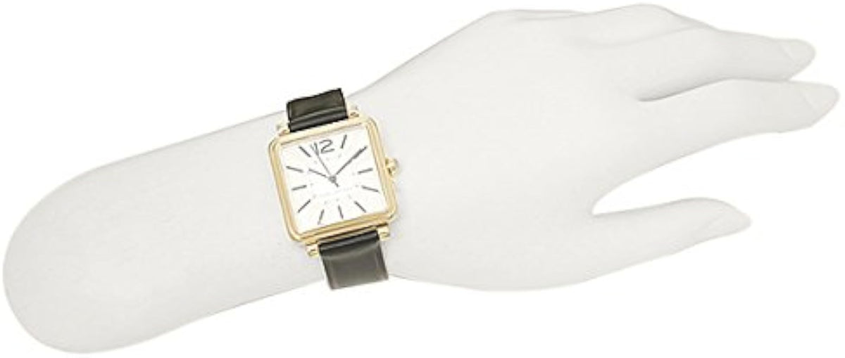  Shop Authentic Marc Jacobs Vic Silver Dial Black Leather Strap Watch for Women - MJ1437 - Luxxuri