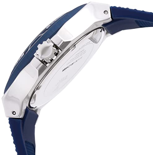  Shop Authentic Guess Force White Dial Blue Rubber Strap Watch For Men - W0674G4 - Luxxuri