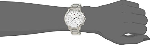  Shop Authentic Tommy Hilfiger Claudia Silver Dial Silver Steel Strap Watch for Women - 1781741 - Luxxuri