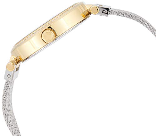  Shop Authentic Guess Soho Diamonds Silver Dial Silver Mesh Bracelet Watch for Women - W0638L7 - Luxxuri