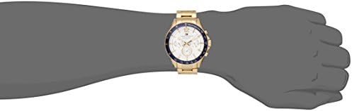  Shop Authentic Tommy Hilfiger Luke Chronograph White Dial Gold Steel Strap Watch for Men - 1791121 - Luxxuri